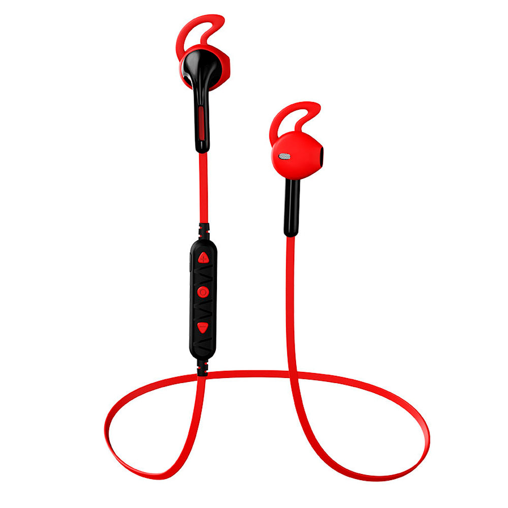 Fone de Ouvido Bluetooth 5.0 C3Plus EP-TWS-10RD Intra-Auricular Vermelho, com Microfone, 5h Bateria - Vermelho