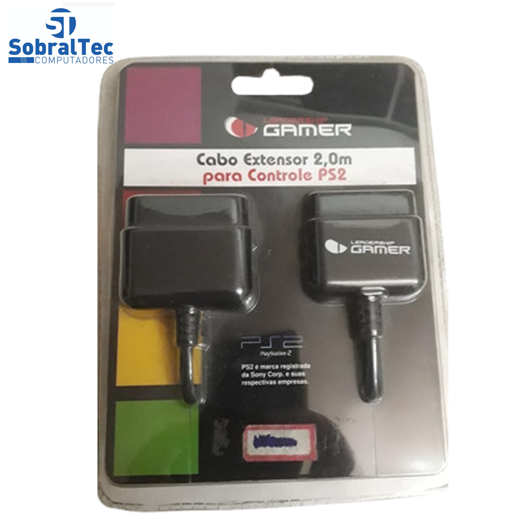 Cabo Extensor Para Controle Ps2 6754 Leadership