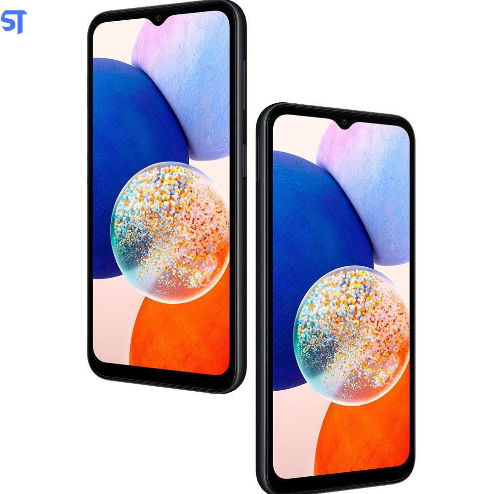 Smartphone Samsung Galaxy A14 128GB Preto 4G Octa-Core 5GB RAM 6,6" Câm. Tripla + Selfie 13MP Dual Chip