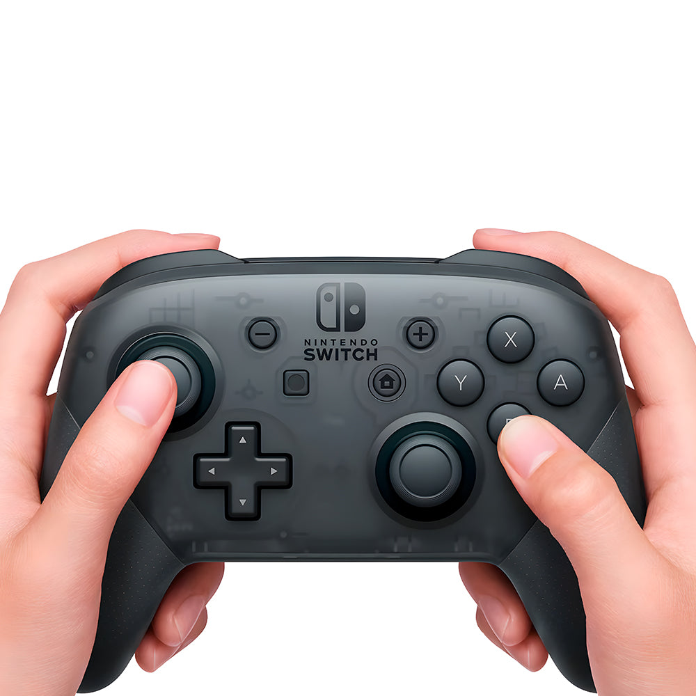 Controle Nintendo Switch Pro Controller Sem Fio, HACAFSSK2 - Preto