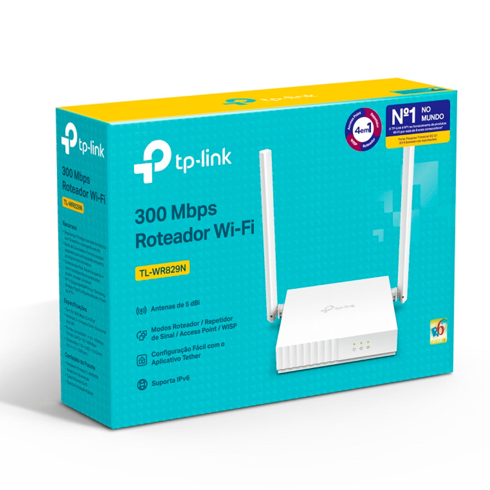 Roteador Tp Link Wireless N 300Mbps Multi Modo TL-WR829N