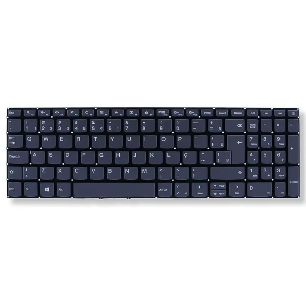 Teclado Notebook Lenovo Ideapad 320, 520-15IKB (15) 80Yh0006Br Preto BR PN SN20K93009