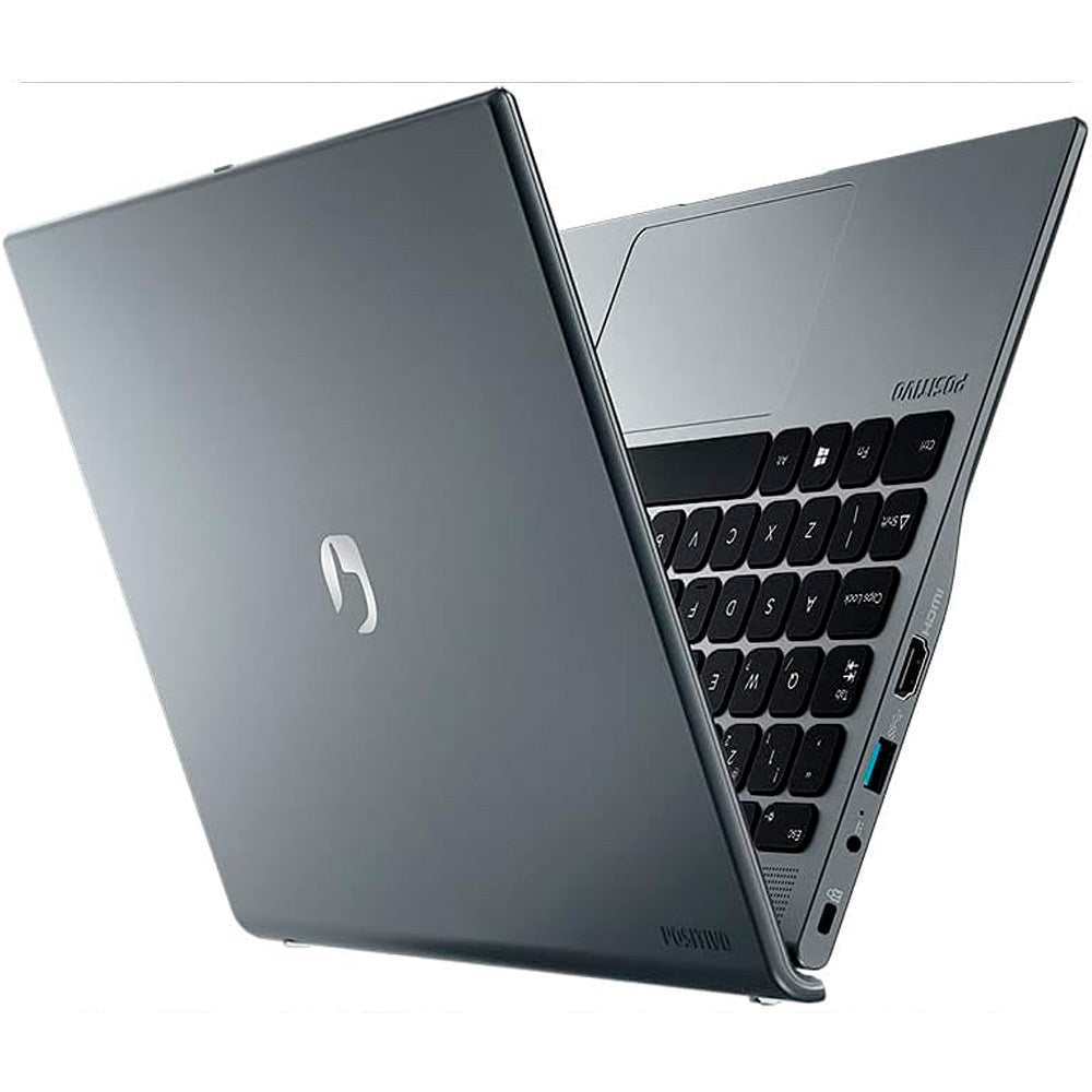 Notebook Positivo Motion Q464C-0 Intel Atom Quad-Core 4GB 64GB Windows 10 Home 14.1" Gray (USD)