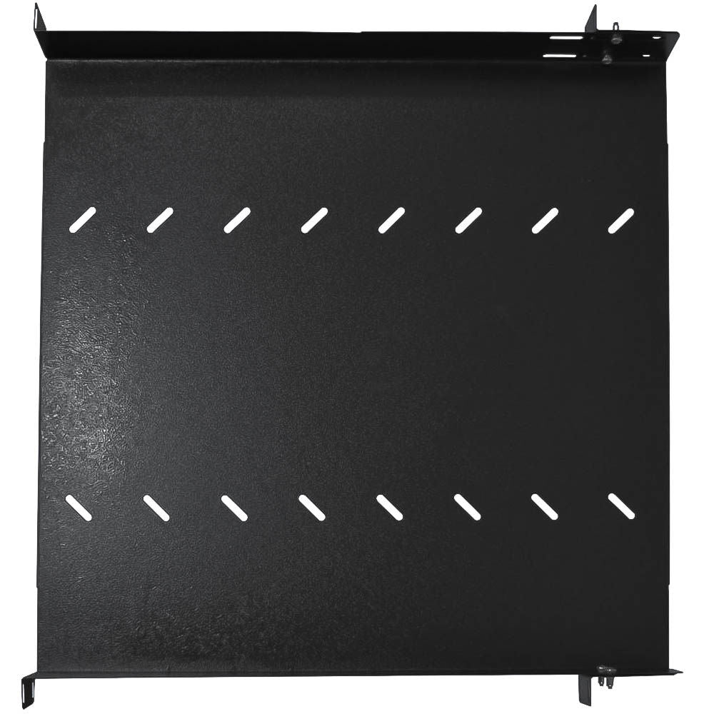 Bandeja Fixa Para Rack Servidor 19" X450mm, Ventilada Com 4 Pontos de Fixação- Max Eletron 4651