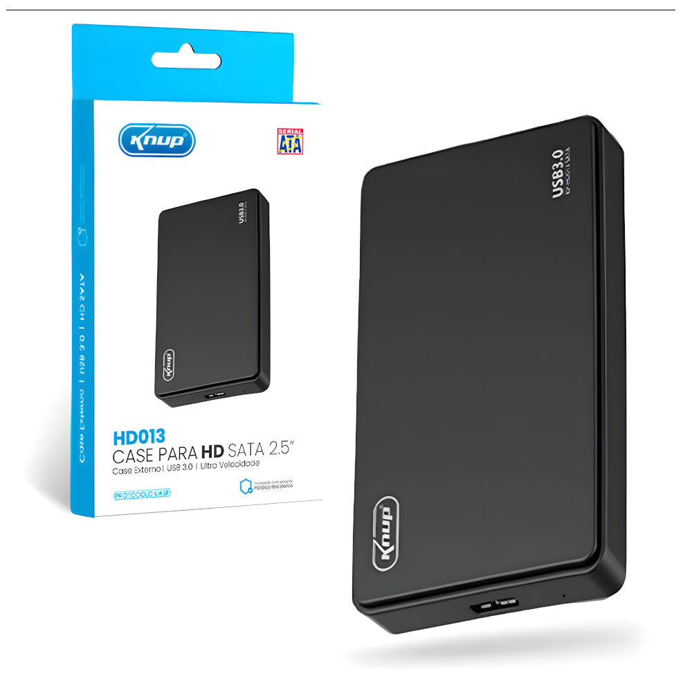 Case HD Externo USB 3.0 Sata 2.5