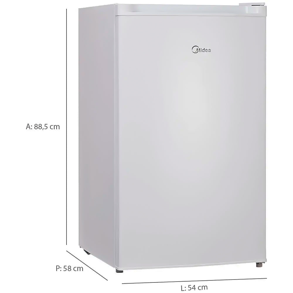 Frigobar Midea 124 Litros 1 Porta Degelo Manual MRC12B2 - Branco - 220 Volts