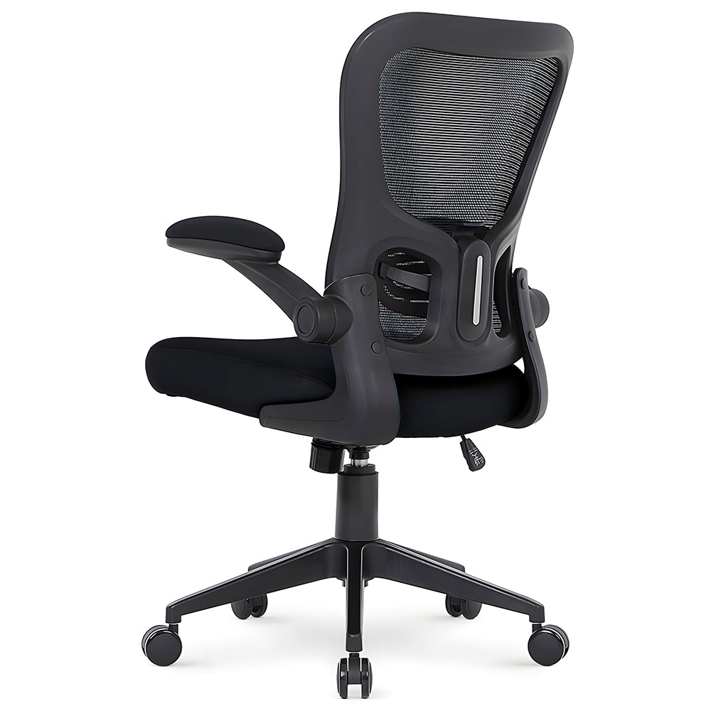 Cadeira Office DT3 Vita Armeria Series, Black, Ergonomica e Confortável Com Revestimento Mesh