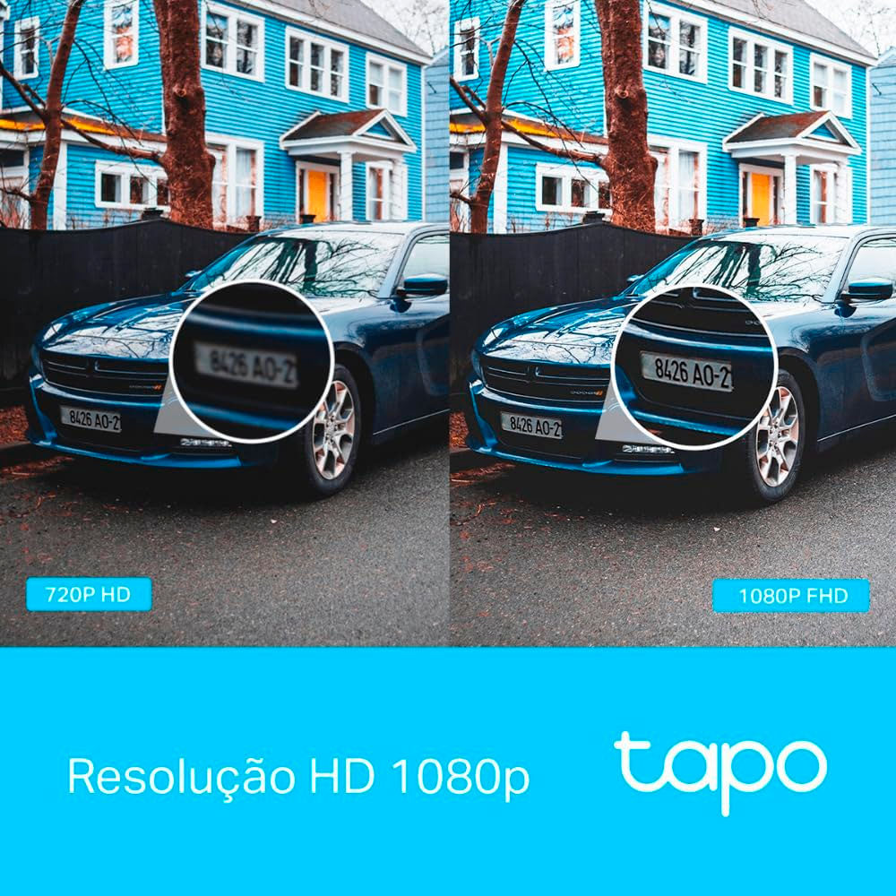 Câmera De Segurança Tp-Link Tapo C500 Externa 360º Com Wi-fi 1080p Full HD  100v/240v