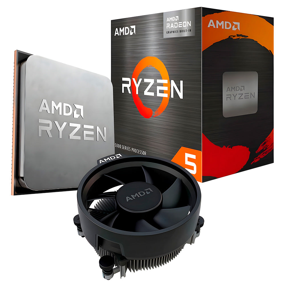 Computador Gamer Ryzen 5 5600GT, Vega 7, RAM 16GB DDR4, SSD M.2 NVMe 512GB, Windows 11 Pro, Gabinete Aquario