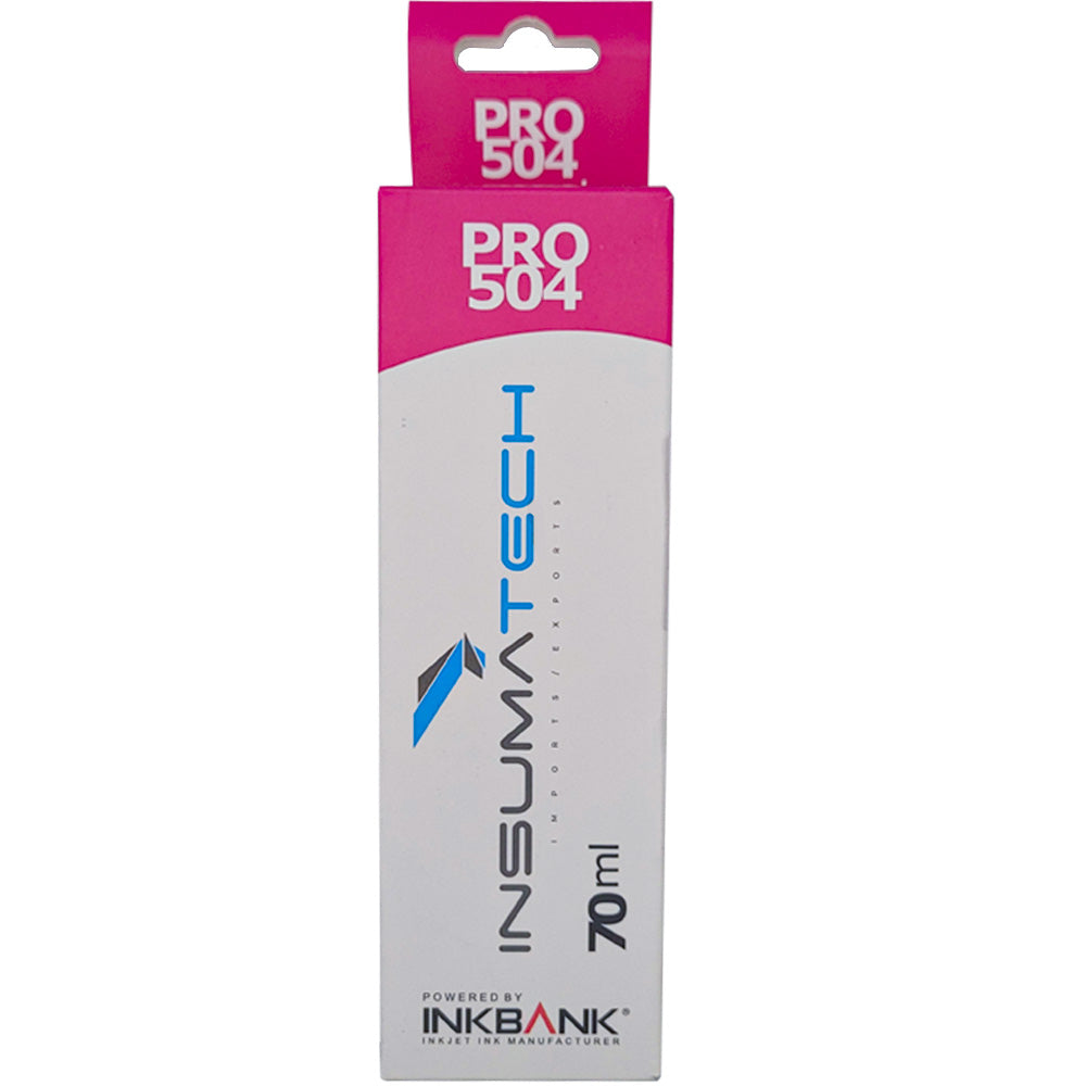 Refil de Tinta Compatível com Epson Insumatech Pro 504 Corante Magenta 70 ml