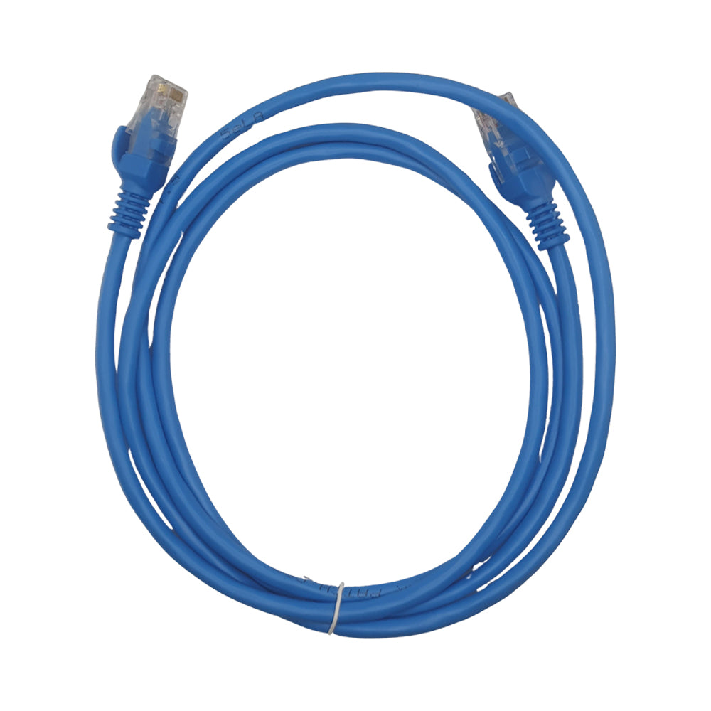 Cabo de Rede CAT5e, 1.5 Metros, Patch Cord Azul - PCA-012L