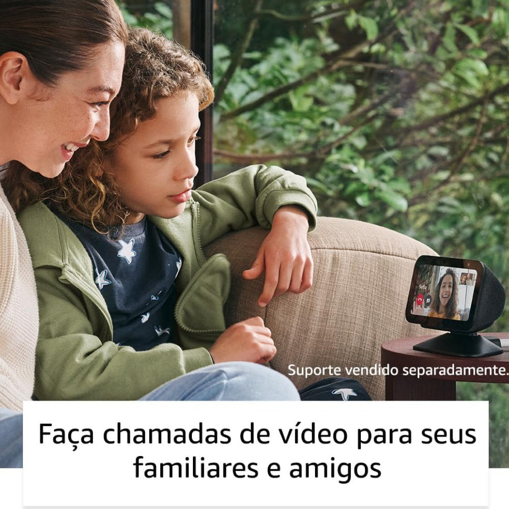 Amazon Echo Show 5 - 3ª Geração Smart Display 5.5" Alexa, Câmera 2MP, Wi-Fi - Branco