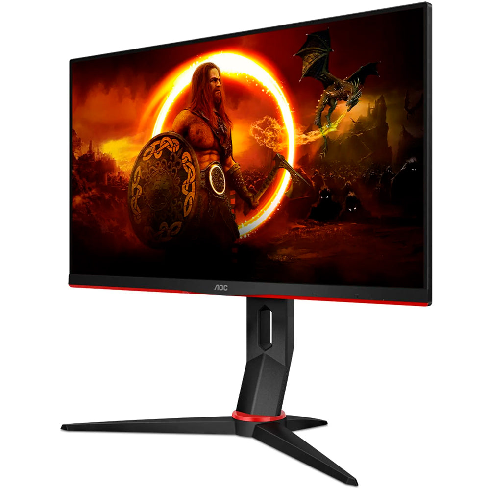 Monitor Gamer AOC Hero 24" Full HD, 165Hz, 1ms, Com Ajuste de Altura, AMD FreeSync, Low Input Lag - 24G2S/BK