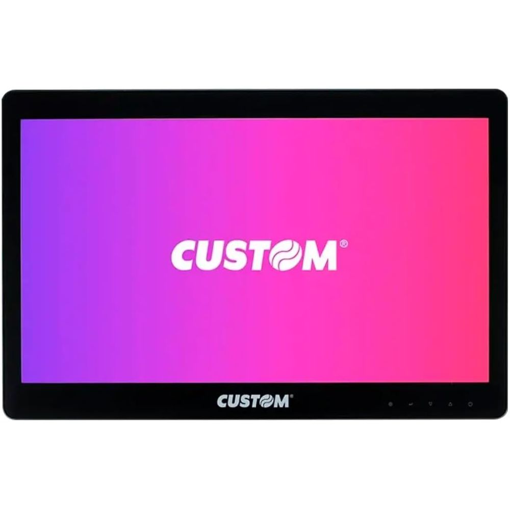 Monitor Touchscreen Custom CTM-1560 OF 15.6" ,Para Sistemas e Automação,Com Estrutura Open Frame ,12V DC / 15W