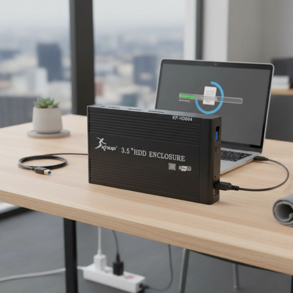 Gaveta Externa Case para HD Sata 3.5 Polegadas Usb 3.0 KNUP - KP-HD004