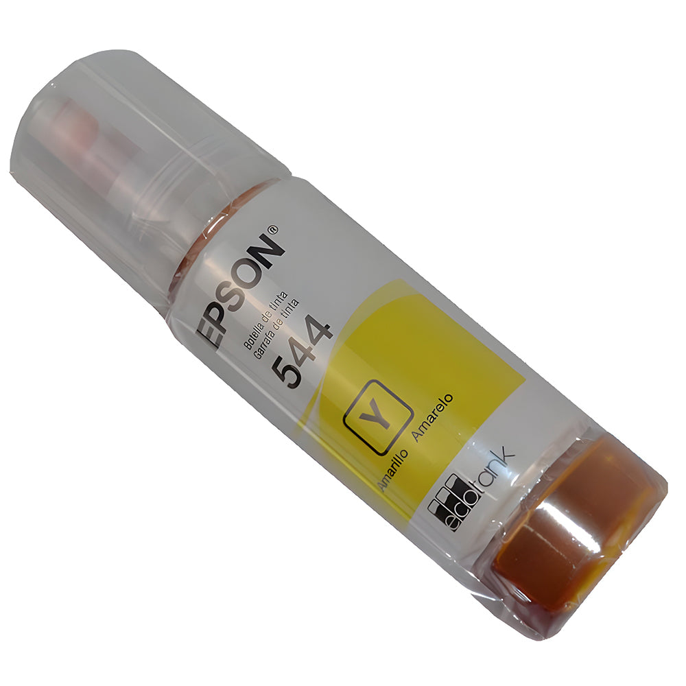 Refil de Tinta Epson Amarelo 544-T544420 Original Para L3110/L3150 Rende 7.500 Paginas (Fora da Caixa)