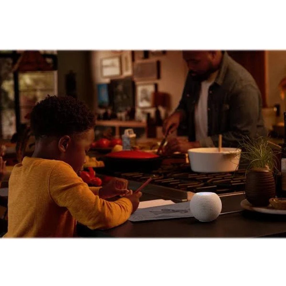 Smart Speaker Apple HomePod Mini, Siri, AirPlay 2, Casa Inteligente, Branco