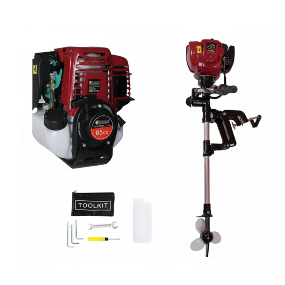 Motor De Popa 4 Tempos 65cc Marinizado Nakasaki Para Barco Bote Pesca, NK4650