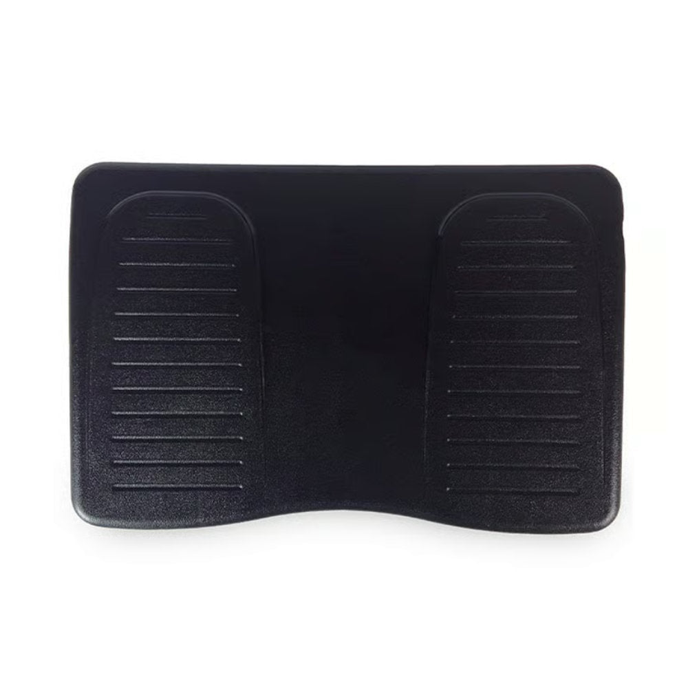 Apoio de Pé Reliza Slider PP Ergonômico Antiderrapante NR17 42x29cm Ajustável - Preto