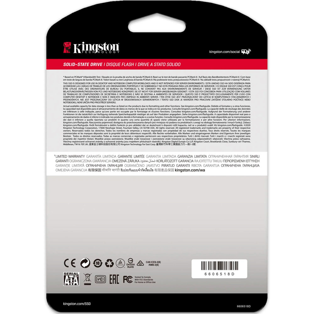SSD Kingston 240GB Sata 3 A400S37/240G - 2.5