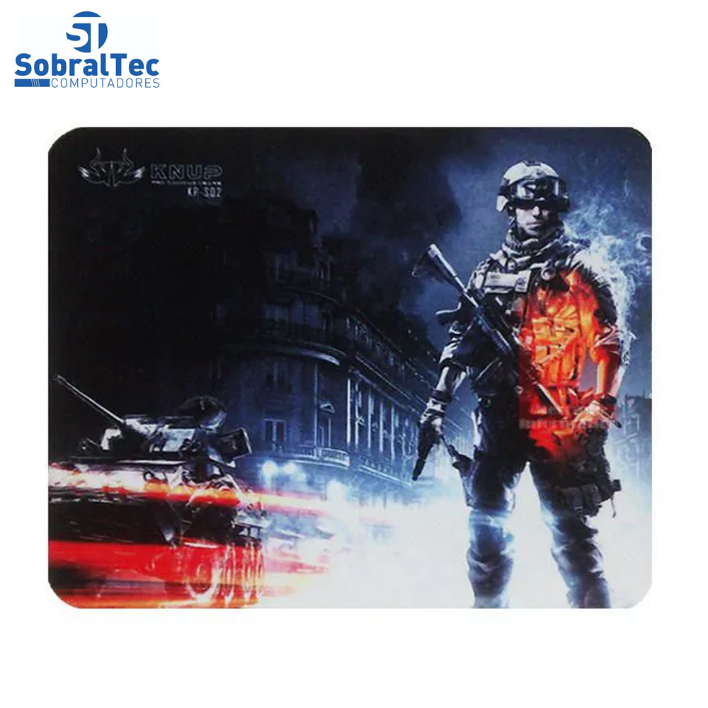 Mouse Pad KP-S02 Várias Estampas 18cm x 22cm