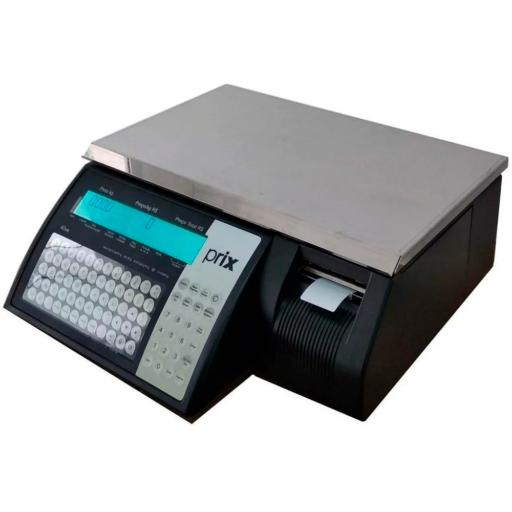 Balança Digital Eletrônica Toledo Prix 4 Due, Tripla Faixa de Pesagem, Suporte Wi-Fi e Com Saída USB