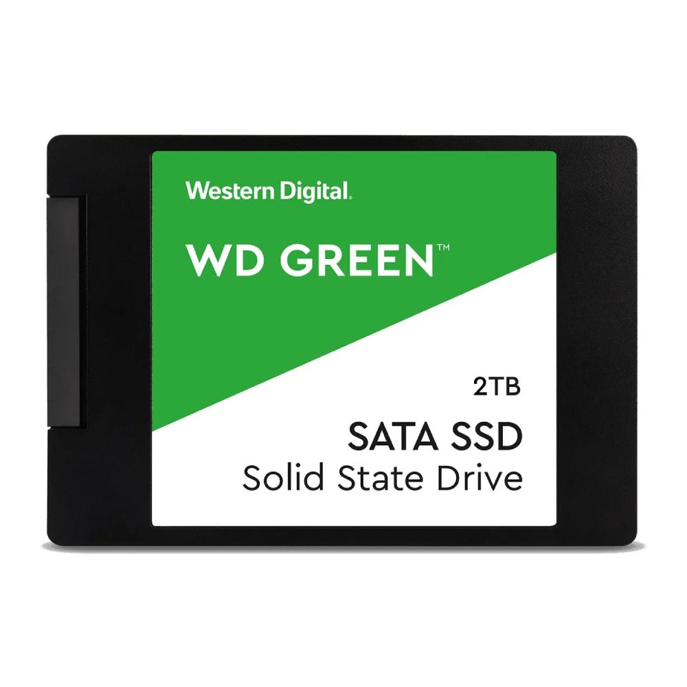 SSD Western Digital WD Green 2TB SATA III 2.5" Leitura 545MBs - WDS200T2G0A