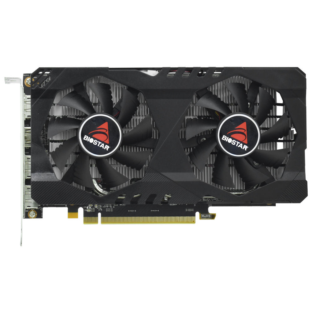 Placa de Vídeo Biostar AMD Radeon RX 6600, 8GB GDDR6, 128-Bit, Ray Tracing, HDMI, 3xDP, VA6606RM81