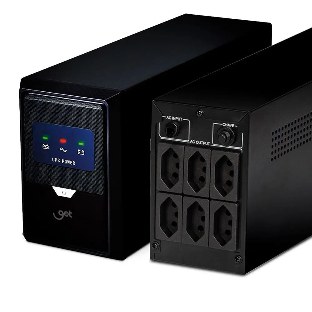 Nobreak UPS 600VA Get AUT/115V 6 Tomadas