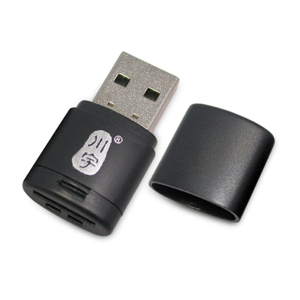 Adaptador Leitor Cartão Micro SD USB 2.0, Cartão Vira Pen Drive, Até 512GB, Som Automotivo