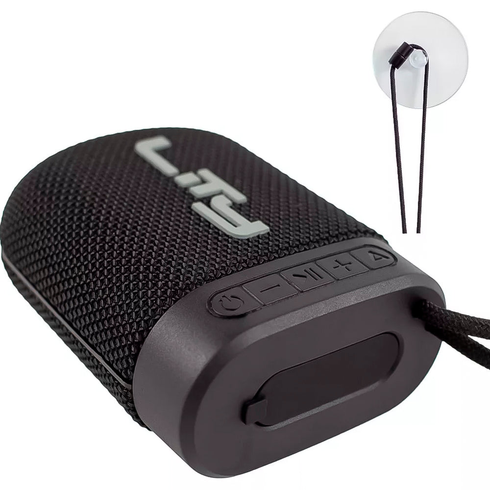 Caixa de Som Portatíl Bluetooth, 5W, Protecao IP67, Lity B10 - Preta