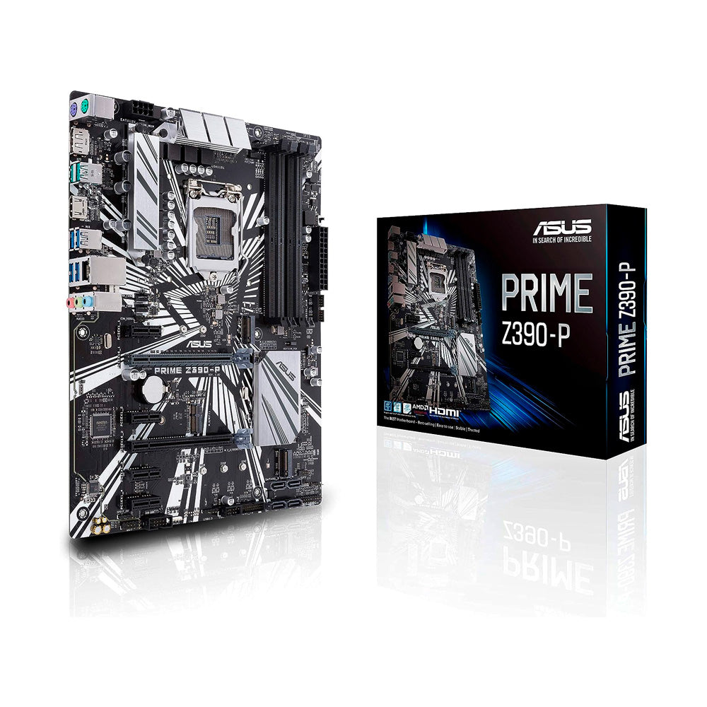 Placa Mãe Prime Z390-A LGA1151 DDR4 ATX - 64GB PCI-e 3.0 USB 3.1 - Para 9ª/8ª geração