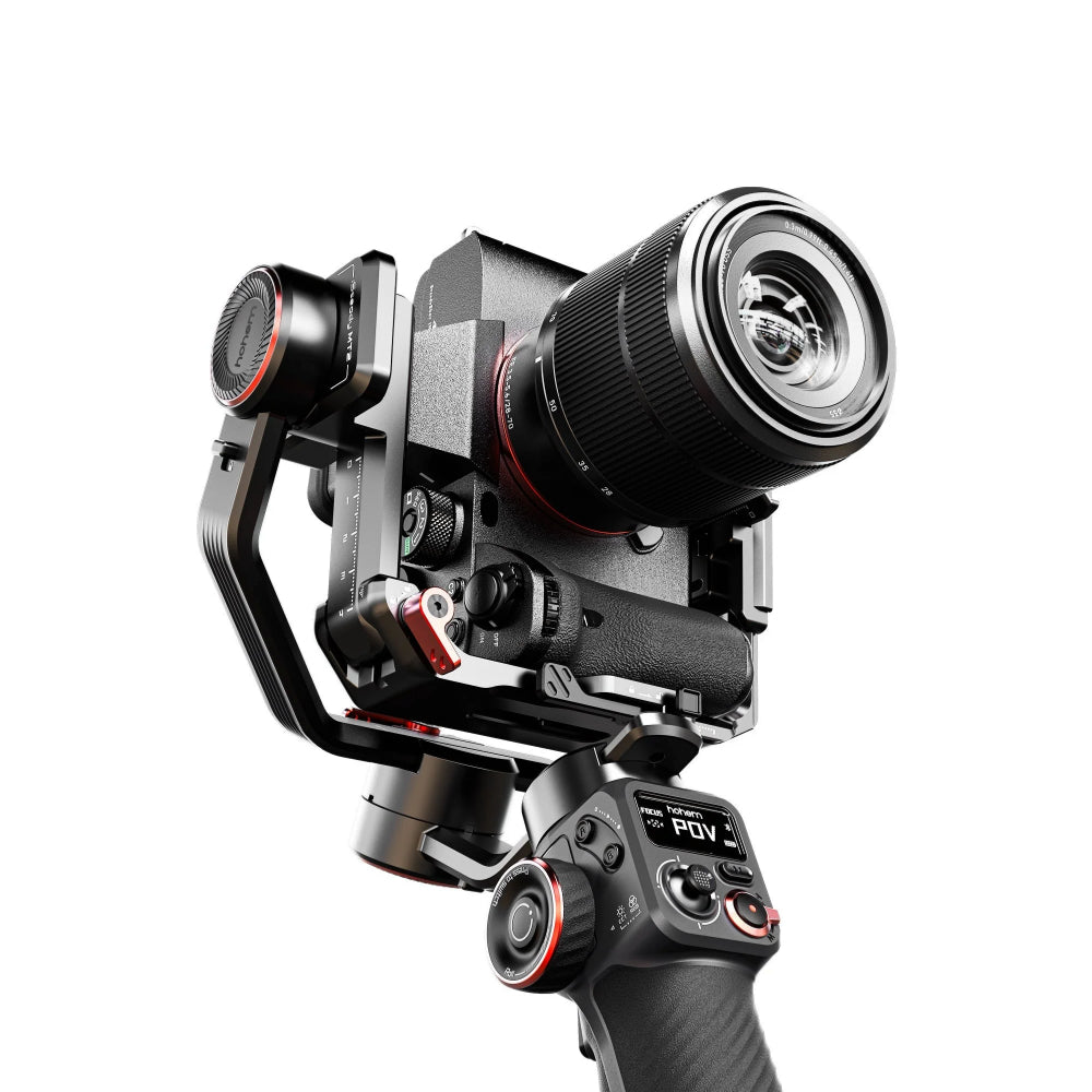 Estabilizador Gimbal Hohem MT2 iSteady 4 em 1 Kit Rastreador com IA 3 Eixos para Sony Canon Nikon iPhone GoPro