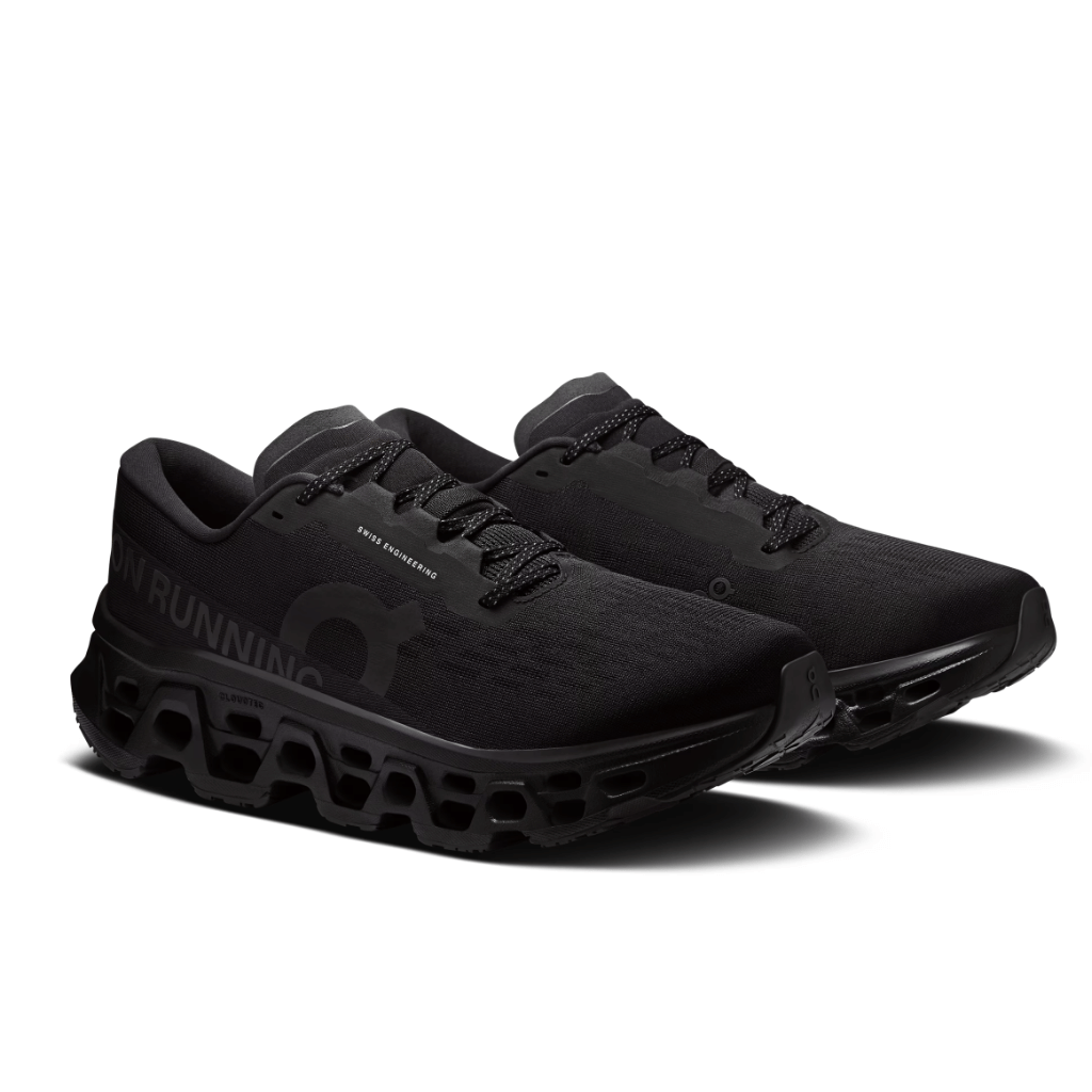 Tênis de Corrida On Running Cloudmonster 3 Masculino Tamanho 41 Original - Preto