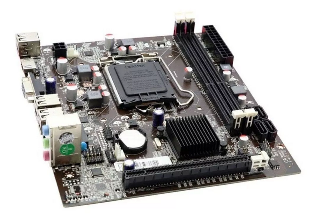 Placa Mãe Micro Atx Lga 1156 Ddr3 H55 Afox Ih55-Ma4 Micro -Vga-hdmi