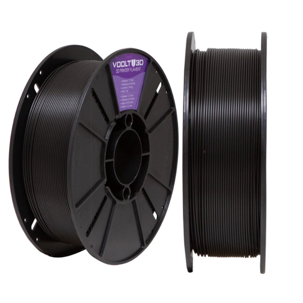 Filamento PLA Preto Velvet High Speed Premium 1 Kg 1,75 mm – Impressão 3D FDM