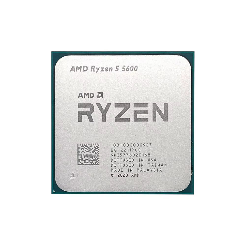 Computador Gamer Ryzen 5 5600 Radeon RX 7600 8GB RAM 16GB (Dual-Channel) SSD NVMe 512GB 600W