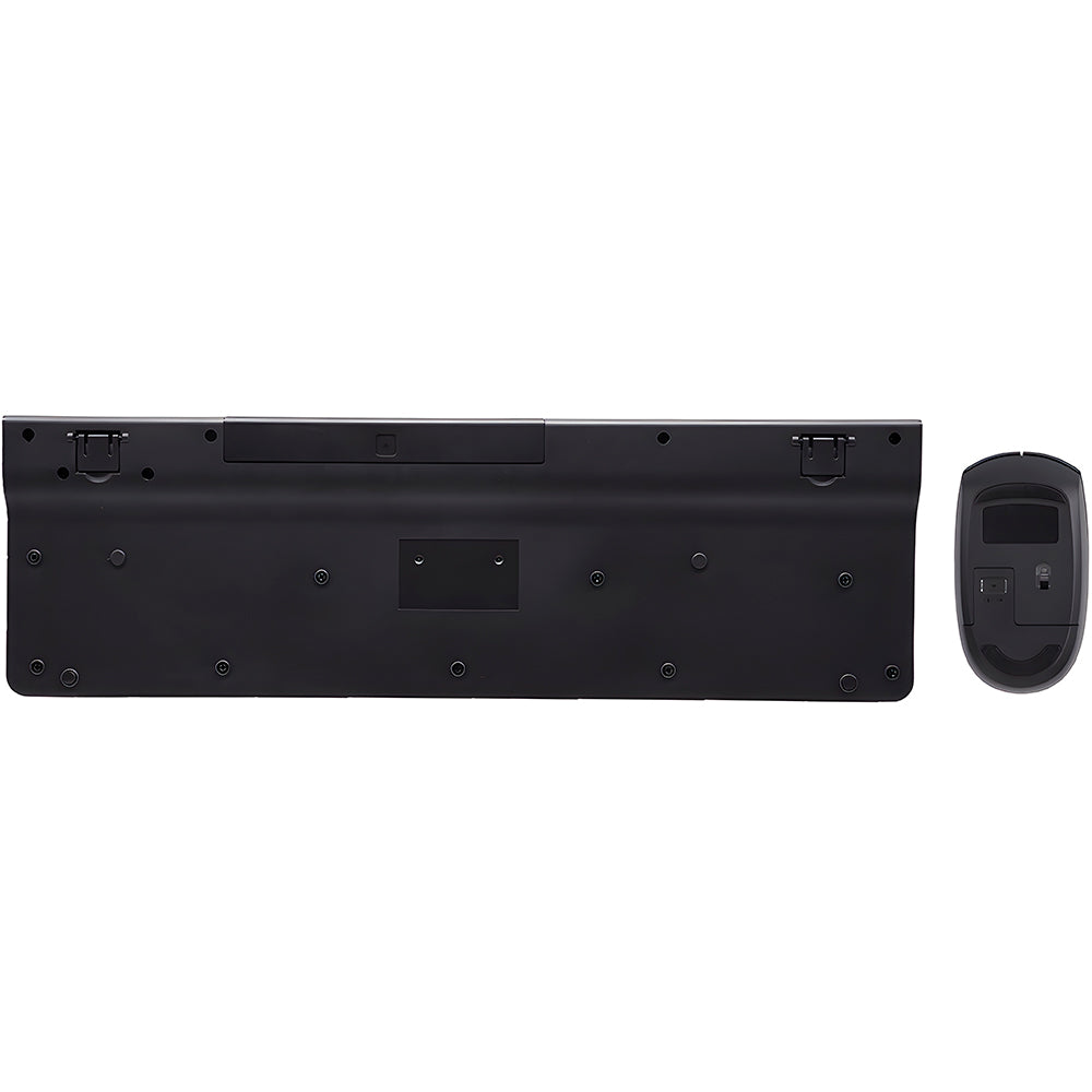 Kit Teclado e Mouse C3Tech K-W80BK, Wireless, ABNT2 Multimídia, 1600DPI, 4 Botões - Preto