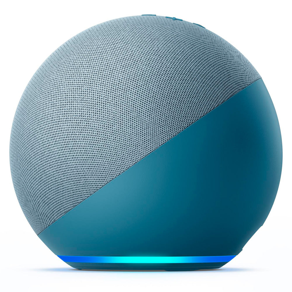 Echo Dot 4ª Geração Smart Speaker com Alexa Inteligência Artificial - Cor Azul