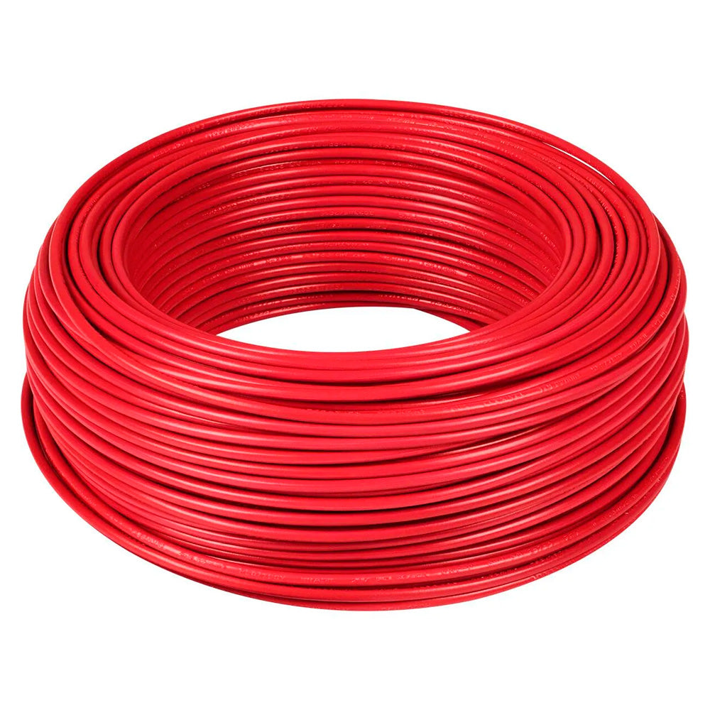 Rolo 100 Metros Cabo de Energia Flexível 10mm, 750V, CL4, Megatron, Vermelho