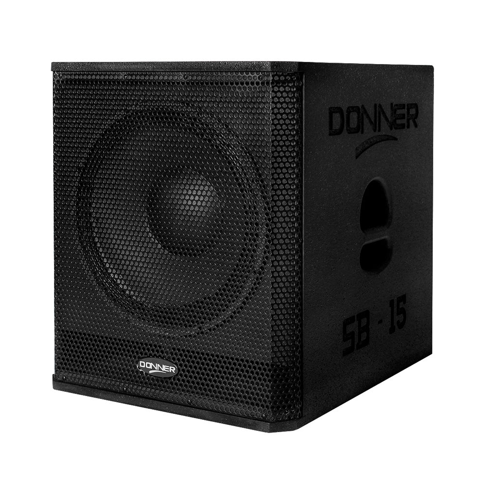 Subwoofer Ativo 15" LL Audio SB15A, 625W RMS, Classe D, Bass Reflex, Bivolt - Donner