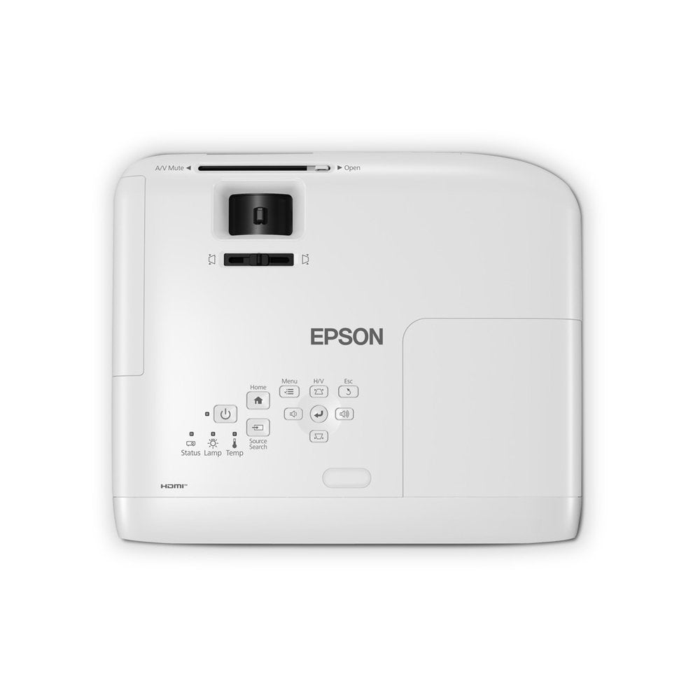 Projetor Epson PowerLite E24, 3.600 Lúmens, Bivolt, XGA, HDMI e USB, Branco - V11HB51021