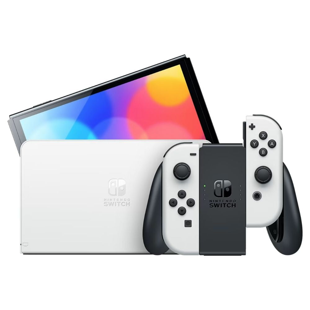 Console Nintendo Switch OLED 64GB Branco + Super Mario Bros. Wonder + 3 Meses de Assinatura Online