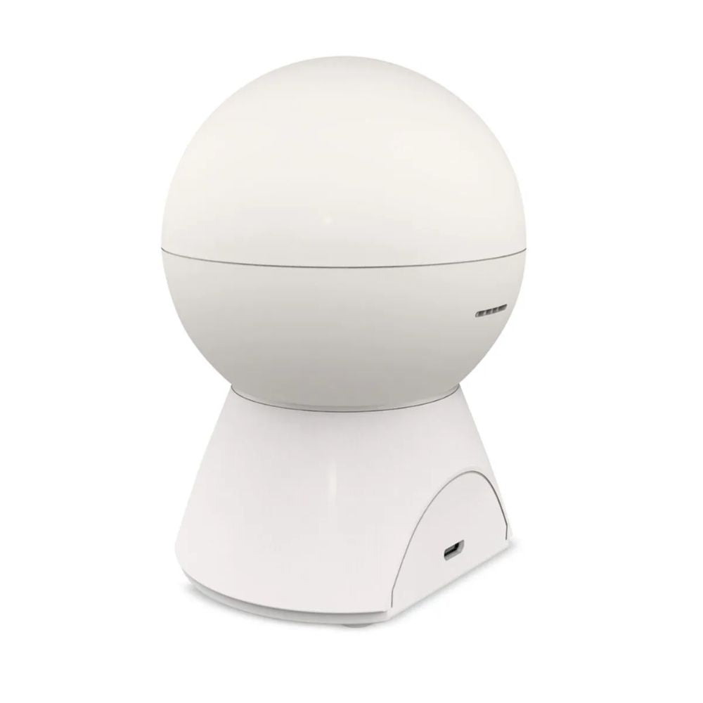 Câmera de Segurança Rotativa Inteligente Full HD 1080P Visão 360° Wi-Fi Micro SD 128GB (48CAMINTPT20)