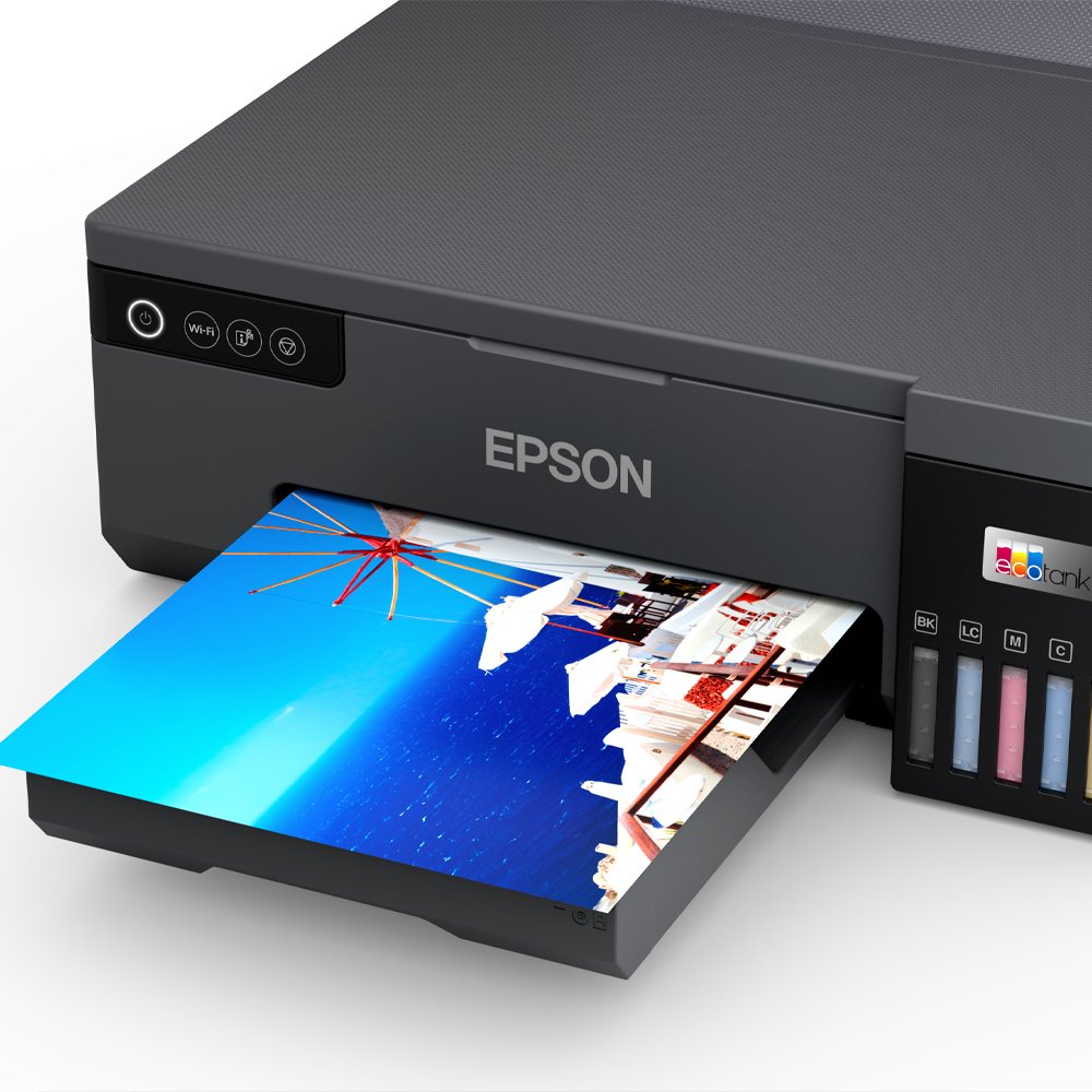 Epson EcoTank L8050 Impressora Fotográfica 6 Cores Wi-Fi USB Bivolt CD/DVD Cartão PVC