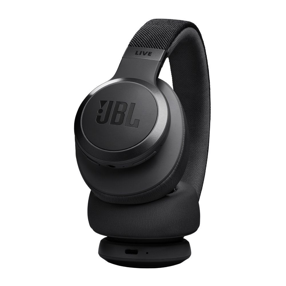 Fone de Ouvido Sem Fio JBL Live 770NC Bluetooth com Cancelamento de Ruído Adaptativo - Preto