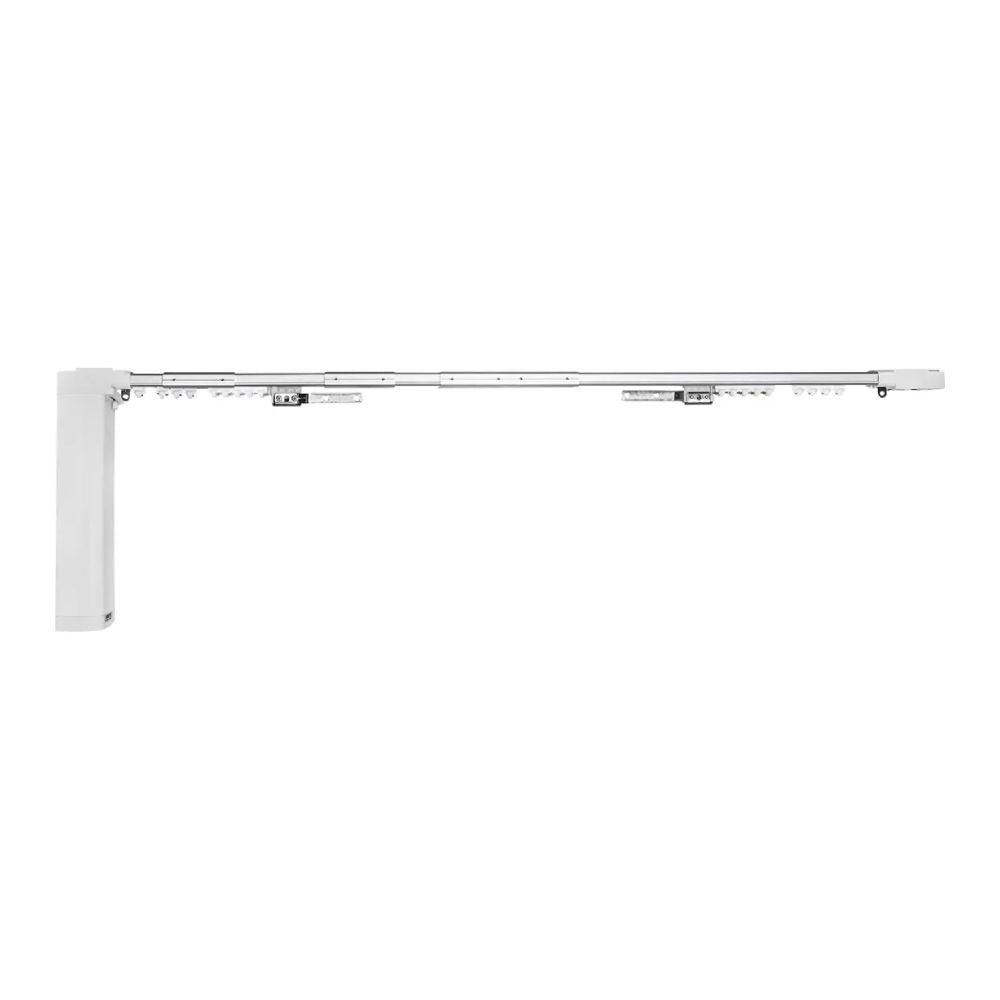 Cortina Inteligente Ekaza Eknh-T216Z Motorizada 4.2m Zigbee 3.0, Voal Wifi Alexa E Google Home Controle Cor Branco