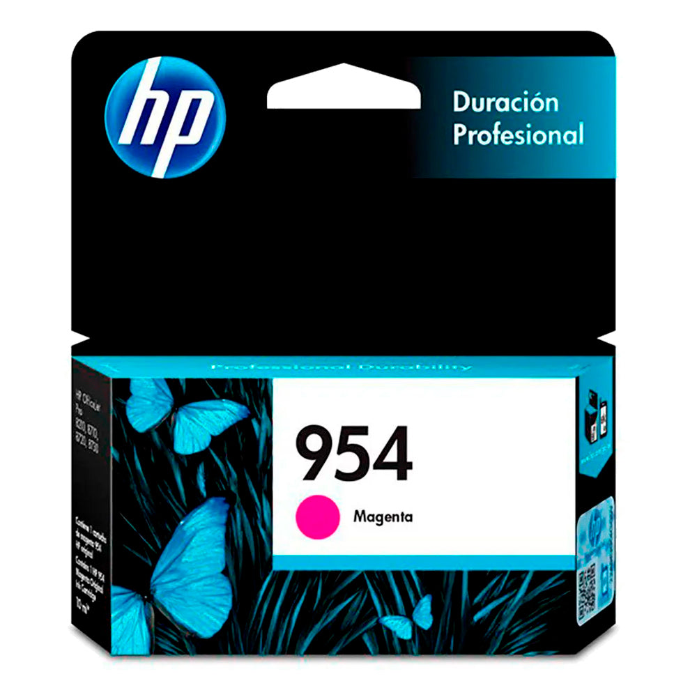 Cartucho de Tinta HP 954 Magenta, Original, Para HP Deskjet 7720, 7740, 8210, 8710, 8720