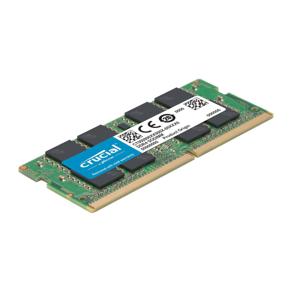 Memória Notebook Crucial 16GB DDR4 3200MHz SODIMM 1.2V CL22, Single Rank, CT16G4SFRA32A.M16FE
