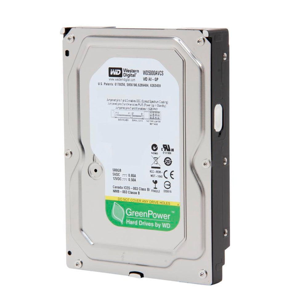 HD Western Digital WD5000AVCS-632DY1 500GB, SATA II 3Gb/s, 5400RPM, 16MB Cache, 3.5